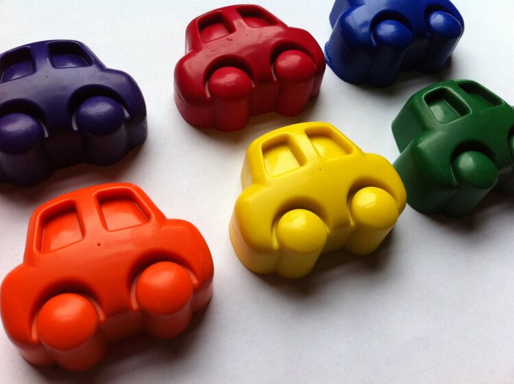 Soy & Beeswax Crayon | Car | A Childhood Store