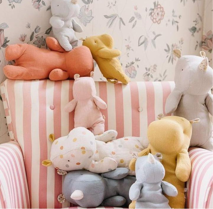 Soft Toys | Safari Friends, Medium hippo | Maileg