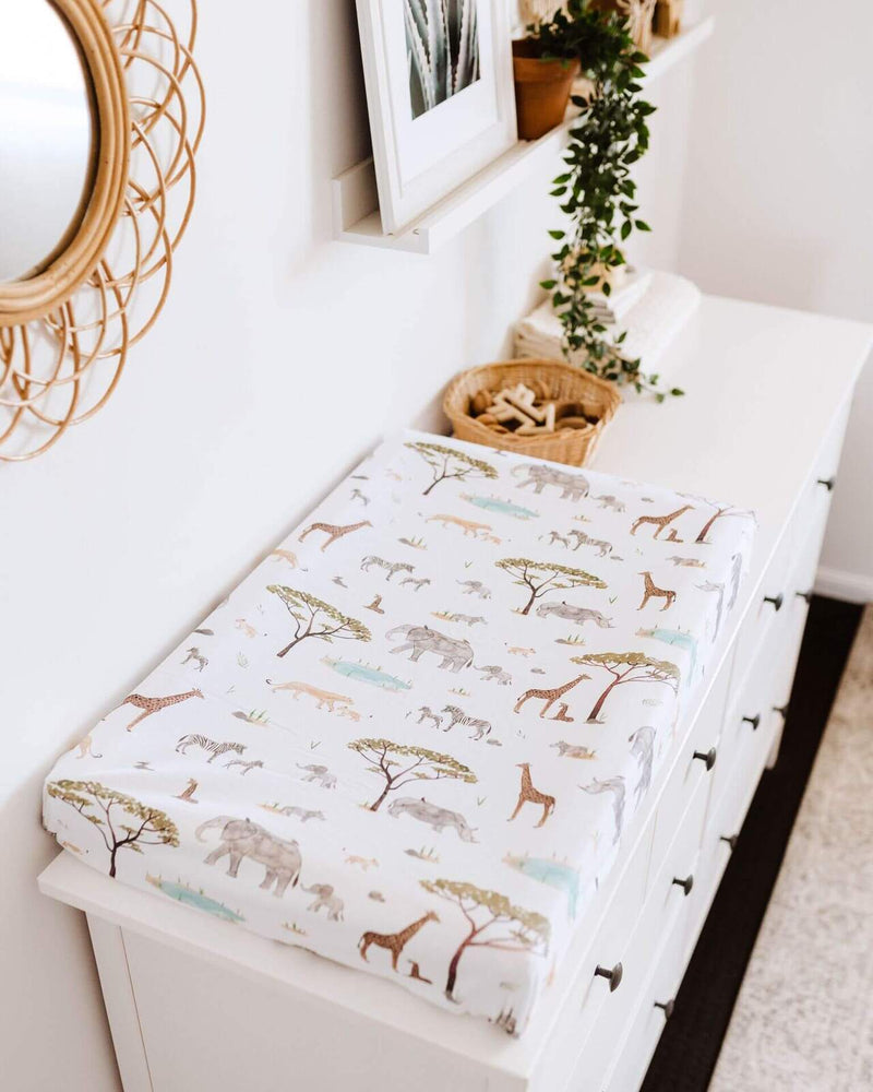 Sleep Time | Bassinet Sheet / Change Pad Cover | Snuggle Hunny