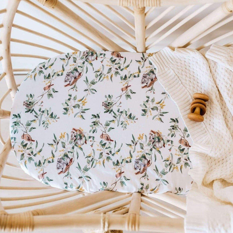 Sleep Time | Bassinet Sheet / Change Pad Cover | Snuggle Hunny