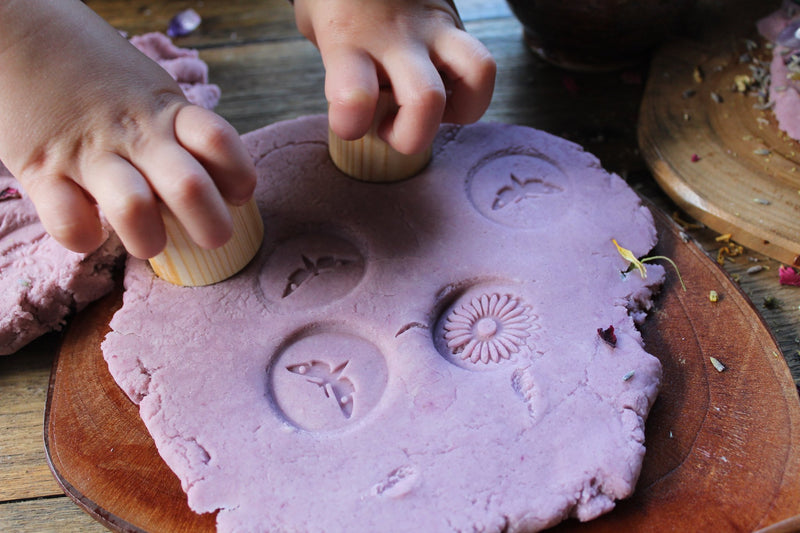 Garden Playdough Stamps