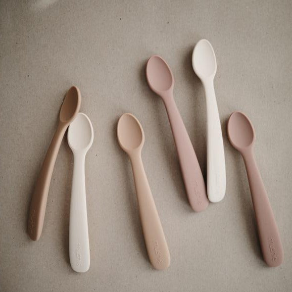 Silicone Feeding Spoons - Multiple Colours