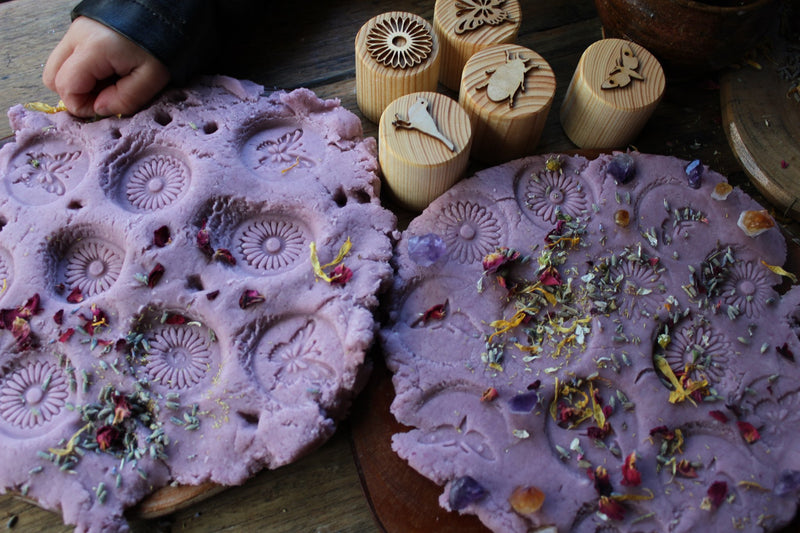 Garden Playdough Stamps