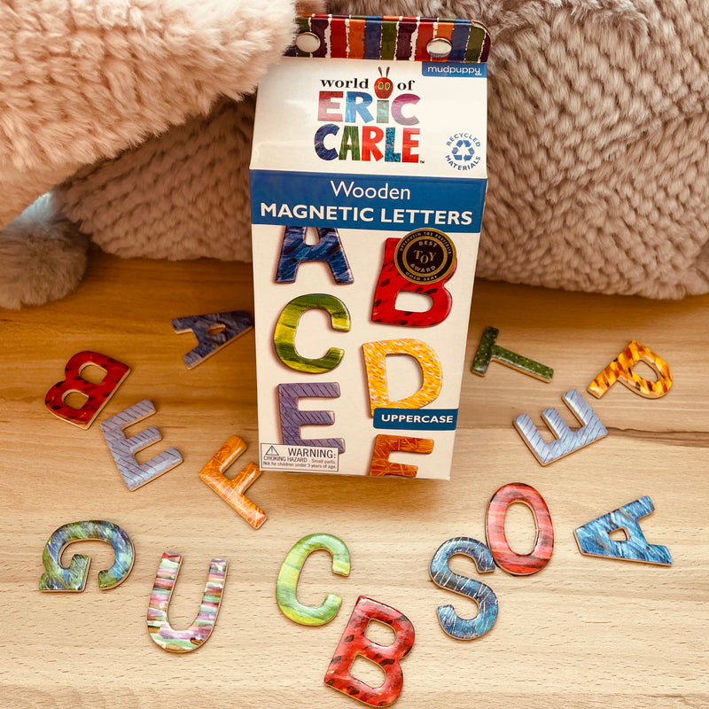Eric Carle Uppercase Wooden Magnetic Sets