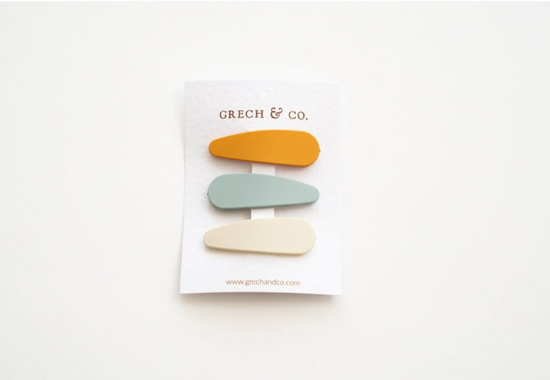 Matte Clips - Set of 3 | Grech & Co