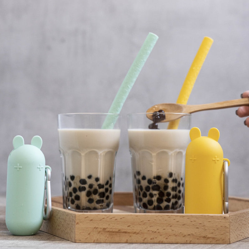 Keepie + Bubble Tea Straw Set | We Might Be Tiny