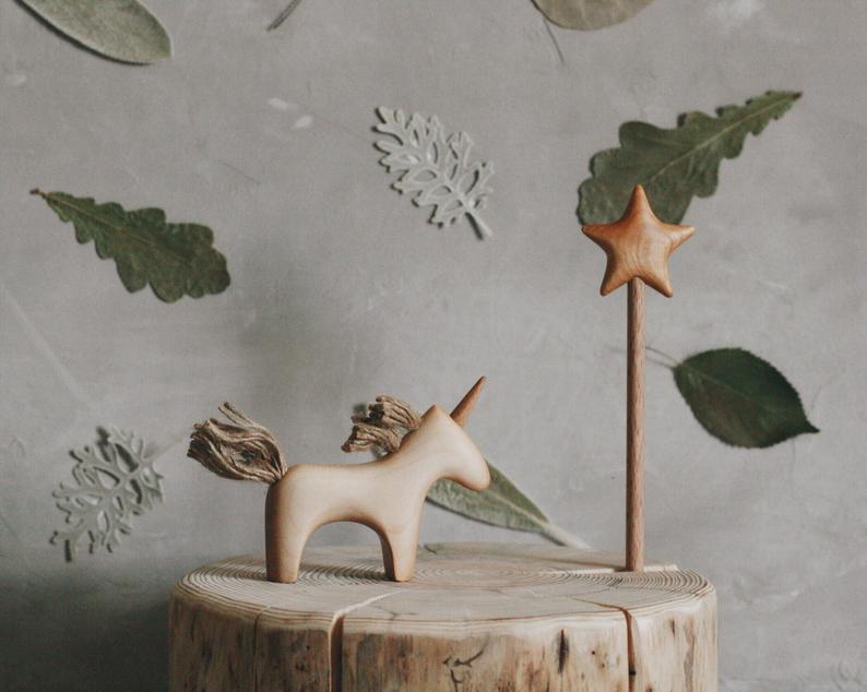 Wooden Magic Wand | Star | Tateplota
