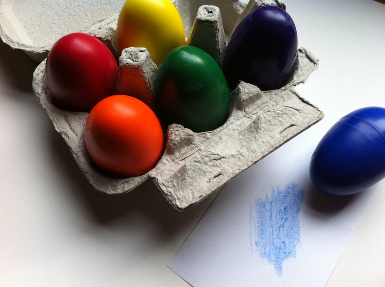 Soy & Beeswax Crayon | Egg | A Childhood Store