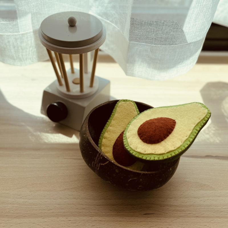 Felt Avocado | A Hopping Bunny