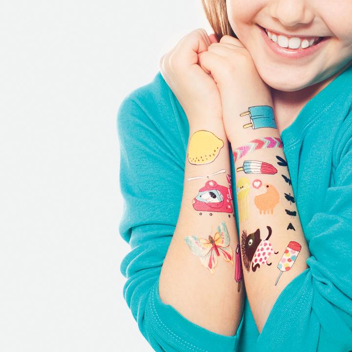 Kids Mix Two Tattoo Set | Tattly