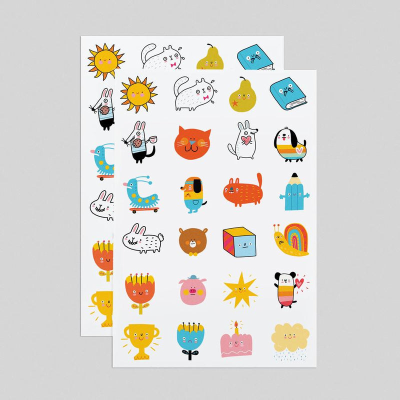 Little Friends Tattoo Sheet | Tattly