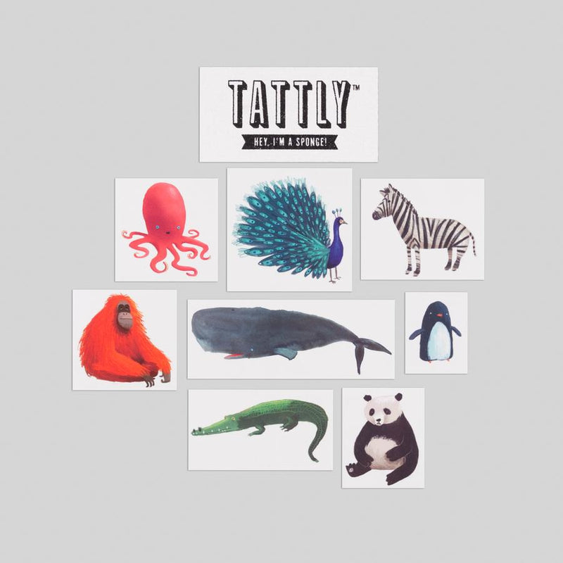 Wildlife Tattoo Set | Tattly
